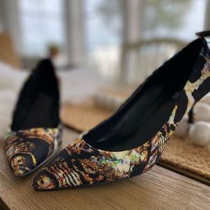 Nine West Kitten Heel Pumps
